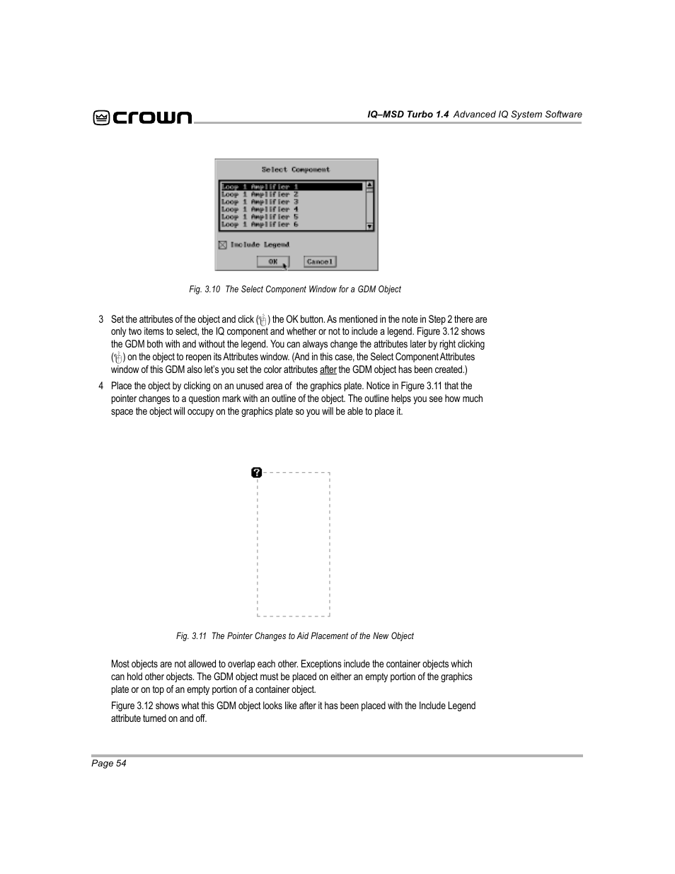 Crown Audio IQ-MSD Turbo Software User Manual | Page 54 / 222