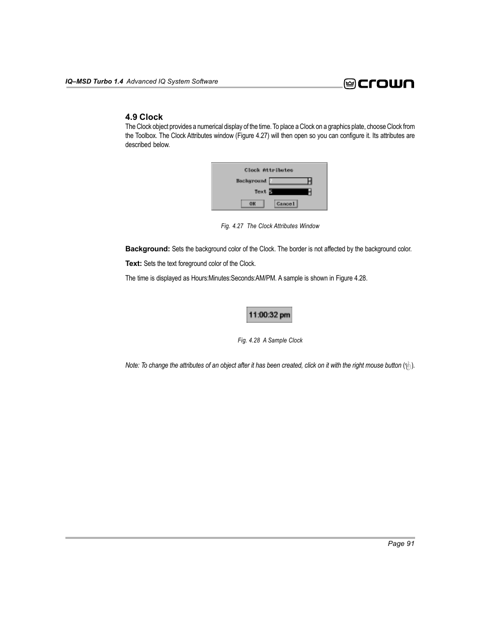 Crown Audio IQ-MSD Turbo Software User Manual | Page 91 / 222