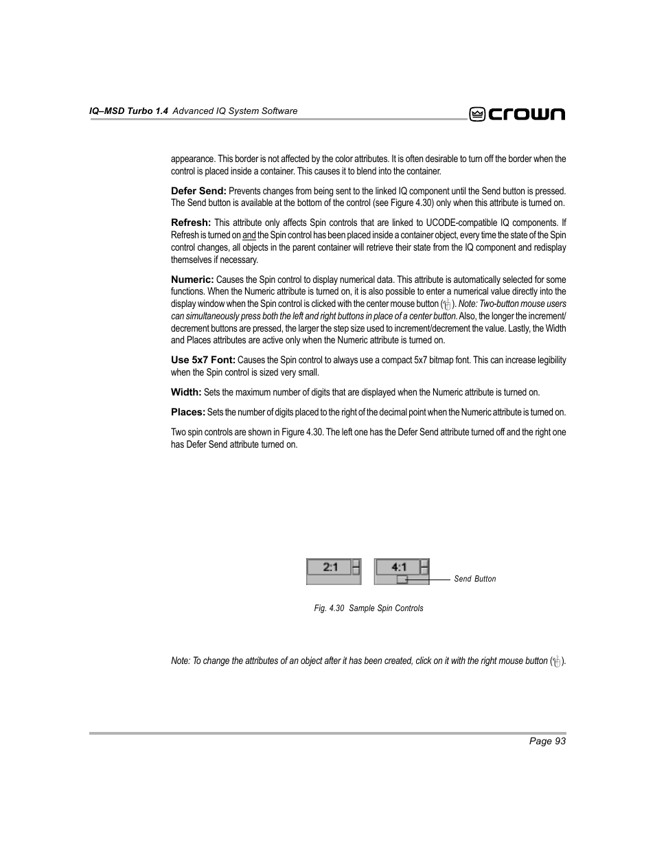 Crown Audio IQ-MSD Turbo Software User Manual | Page 93 / 222