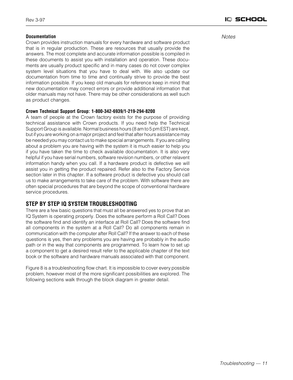 Crown Audio IQ System User Manual | Page 11 / 18