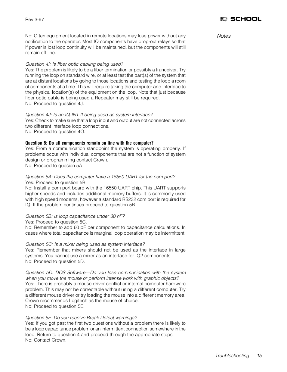 Crown Audio IQ System User Manual | Page 15 / 18