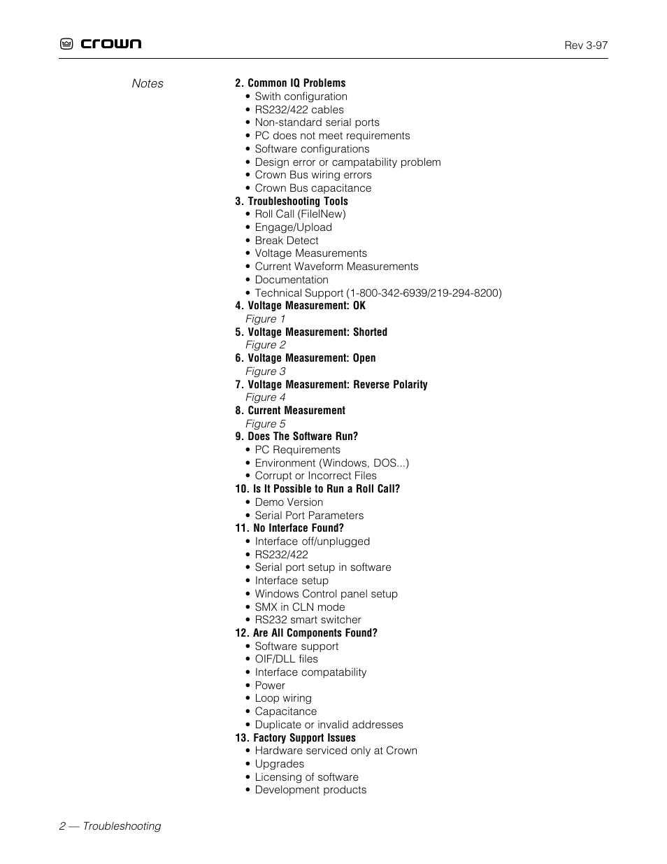 Crown Audio IQ System User Manual | Page 2 / 18