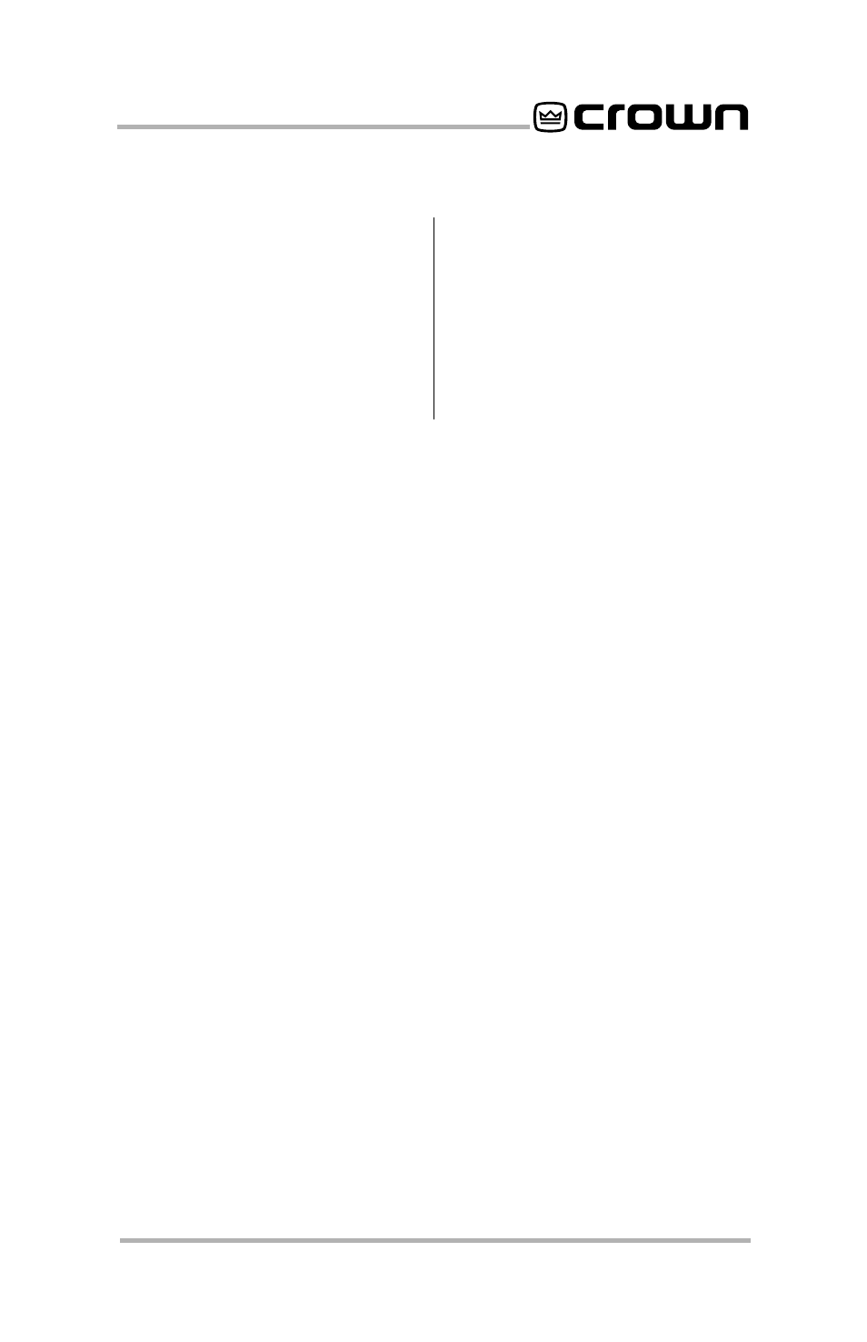 D. tracking jumper (z1) | Crown Audio P.I.P.-EDCb User Manual | Page 5 / 12
