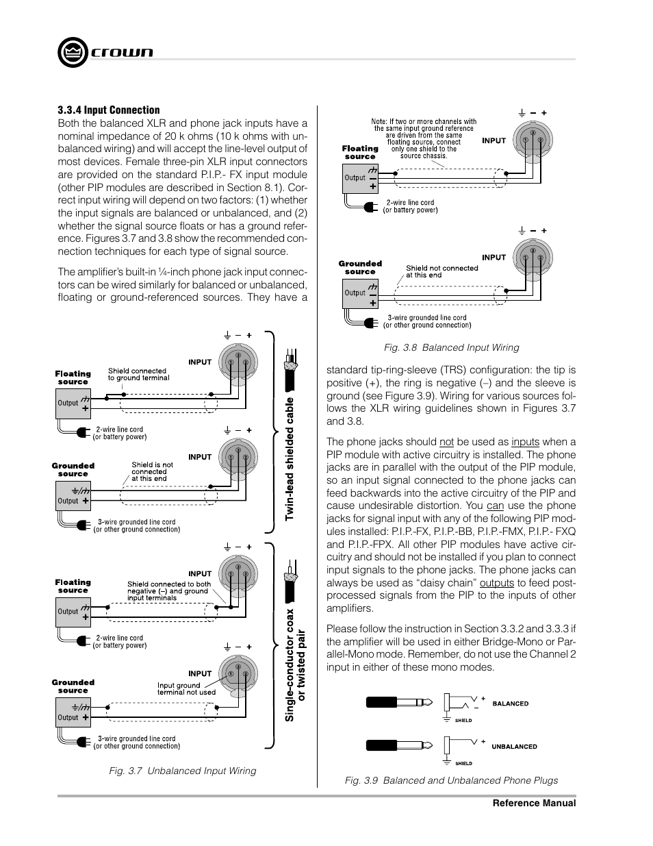 Crown Audio Macro-Tech Series (600, 1200 & 2400) User Manual | Page 14 / 42