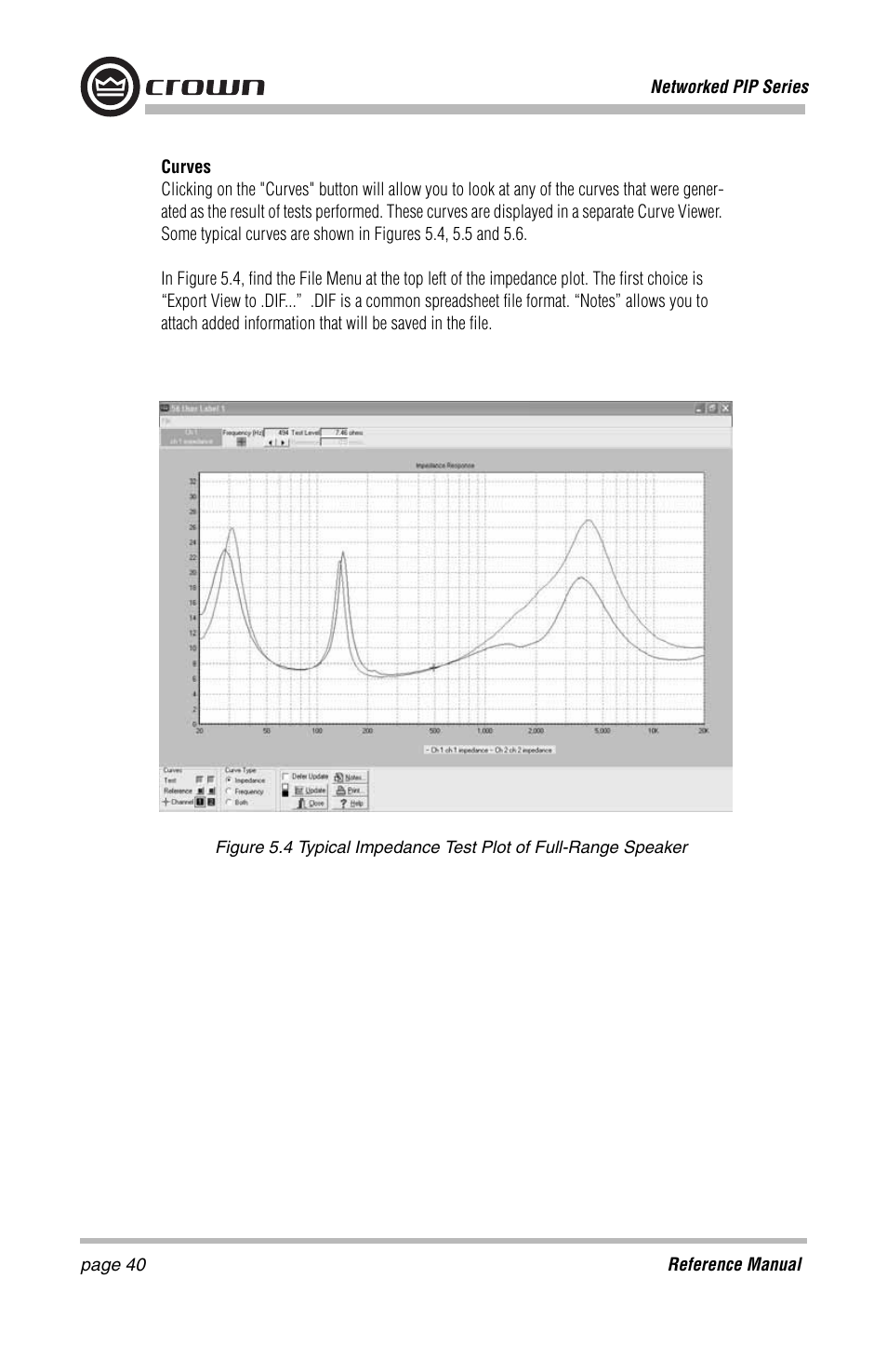 Crown Audio PIP-Lite Module User Manual | Page 40 / 68