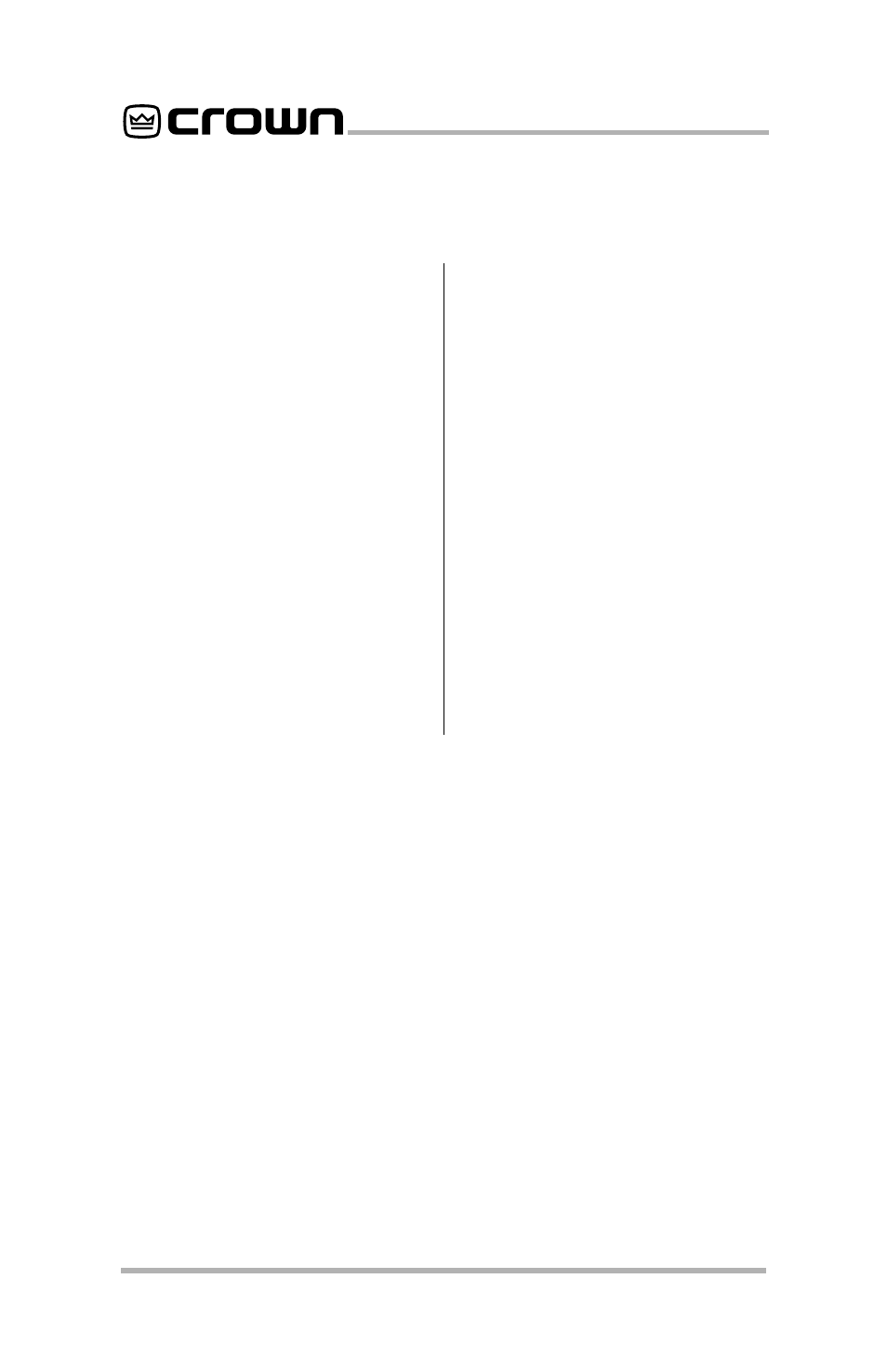 3 specifications | Crown Audio P.I.P.-ATNb User Manual | Page 8 / 8