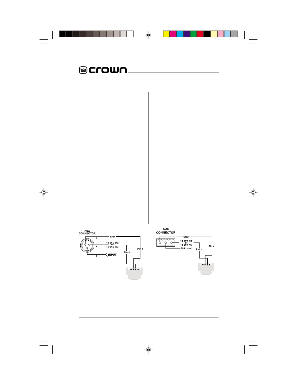 R.s.v.p, 4 daisy-chaining multiple, Units together | Crown Audio RSVP User Manual | Page 10 / 19