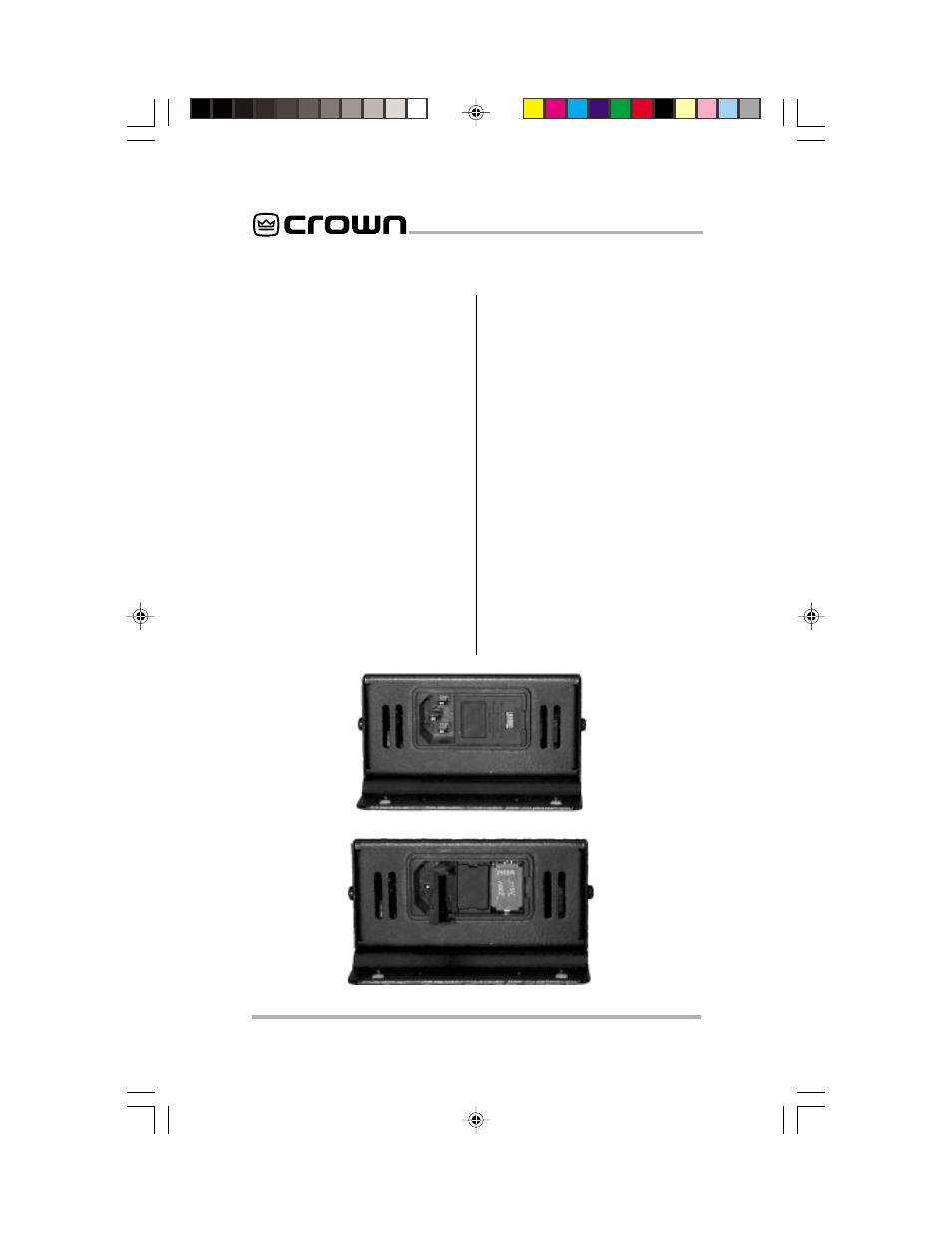7 service, 1 changing the fuse | Crown Audio RSVP User Manual | Page 14 / 19