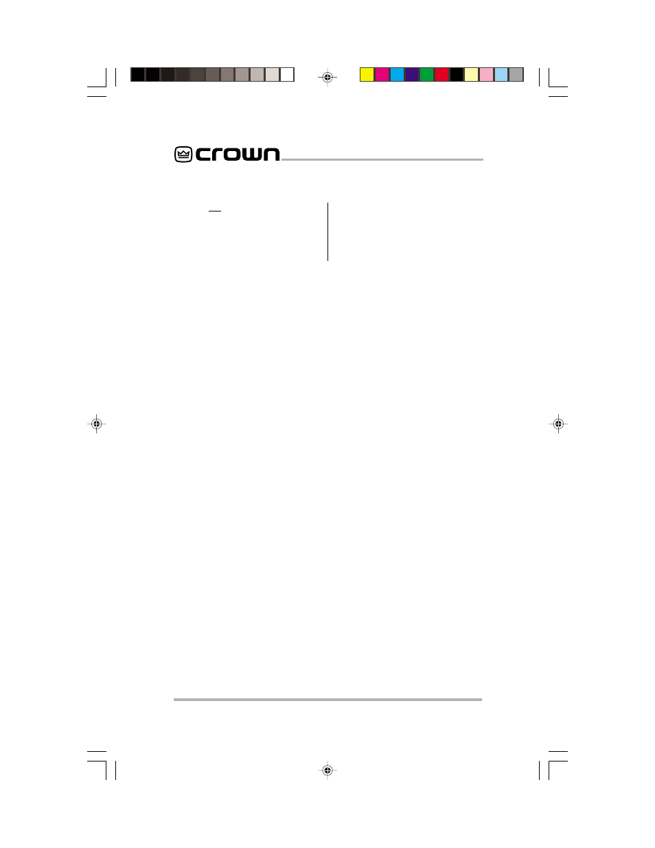 Crown Audio RSVP User Manual | Page 16 / 19
