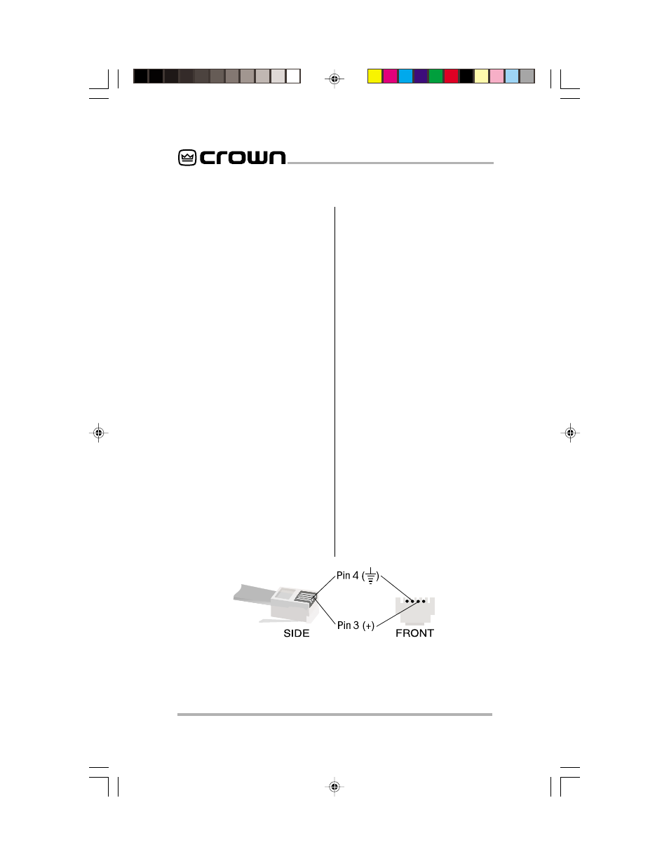 3 installation, 1 cooling, 2 mounting | 3 wiring for amplifiers | Crown Audio RSVP User Manual | Page 6 / 19