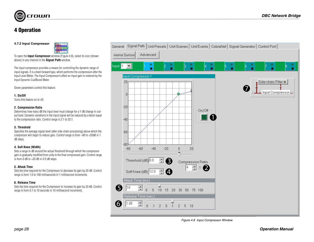 Crown Audio DBC Network Bridge User Manual | Page 28 / 84