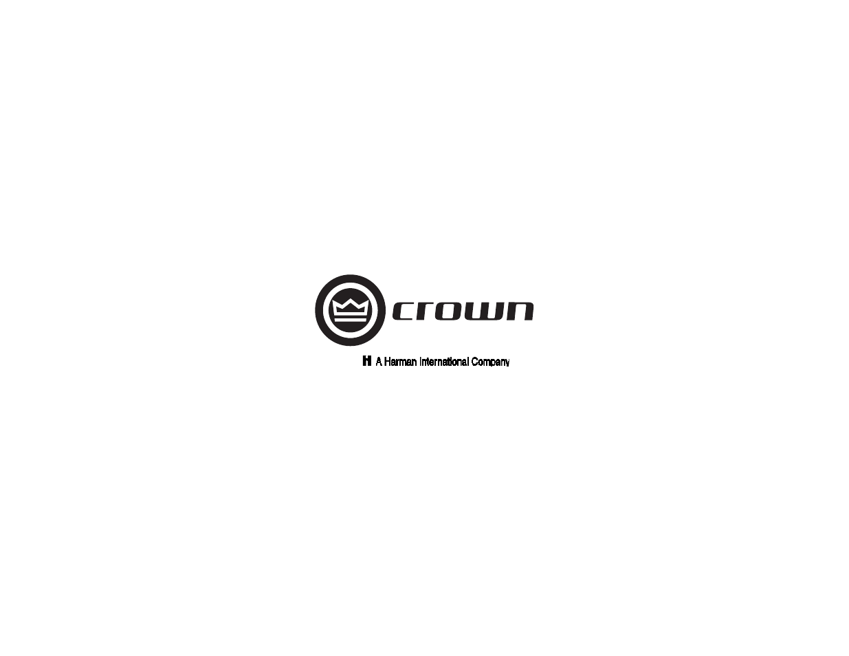 Crown Audio DSi-8M User Manual | Page 20 / 20