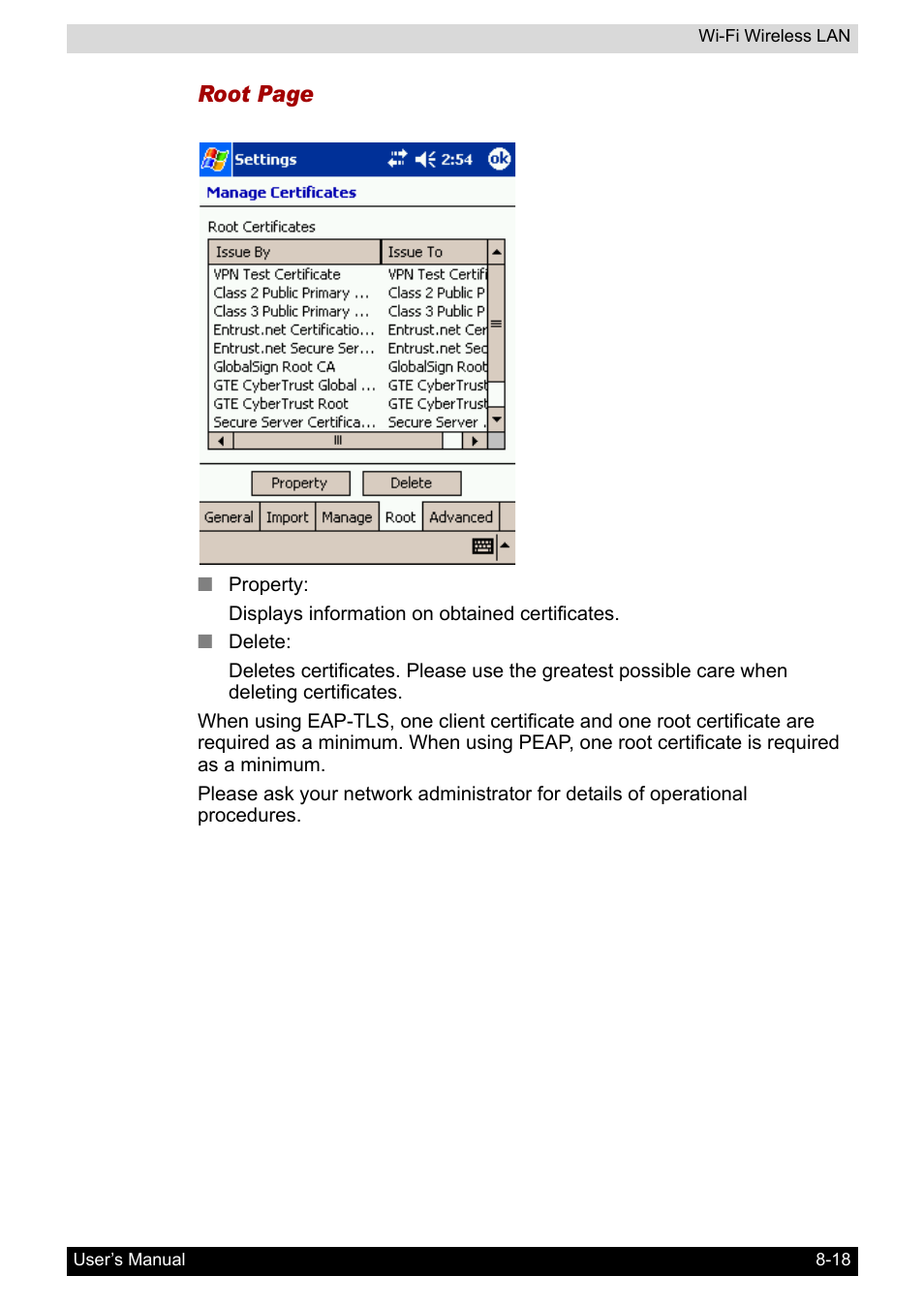 Toshiba Pocket PC e800 User Manual | Page 119 / 223