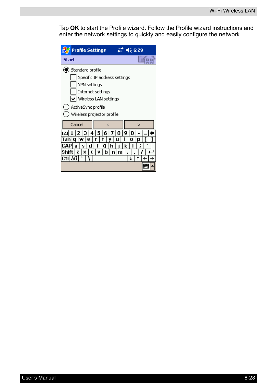 Toshiba Pocket PC e800 User Manual | Page 129 / 223