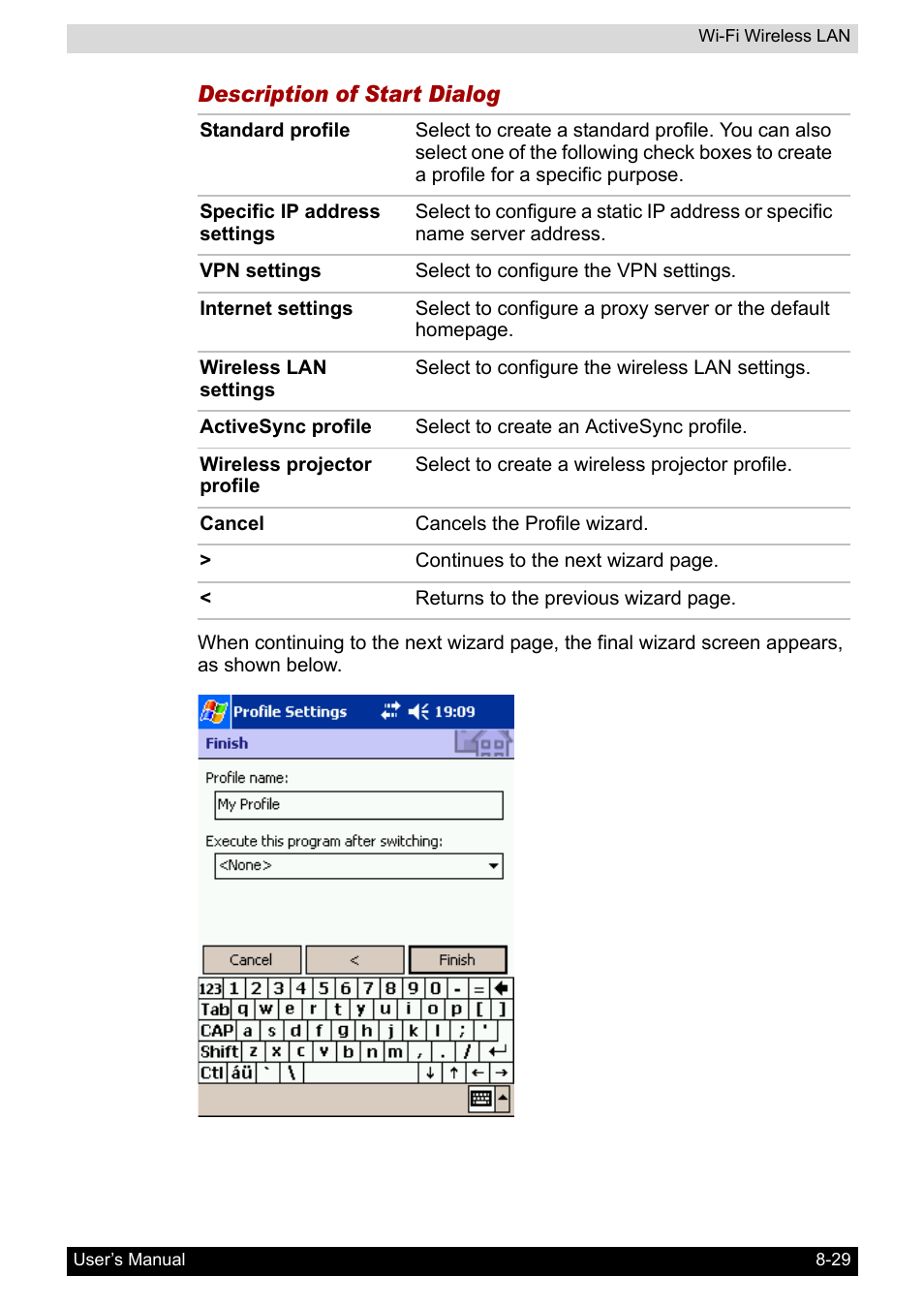 Toshiba Pocket PC e800 User Manual | Page 130 / 223