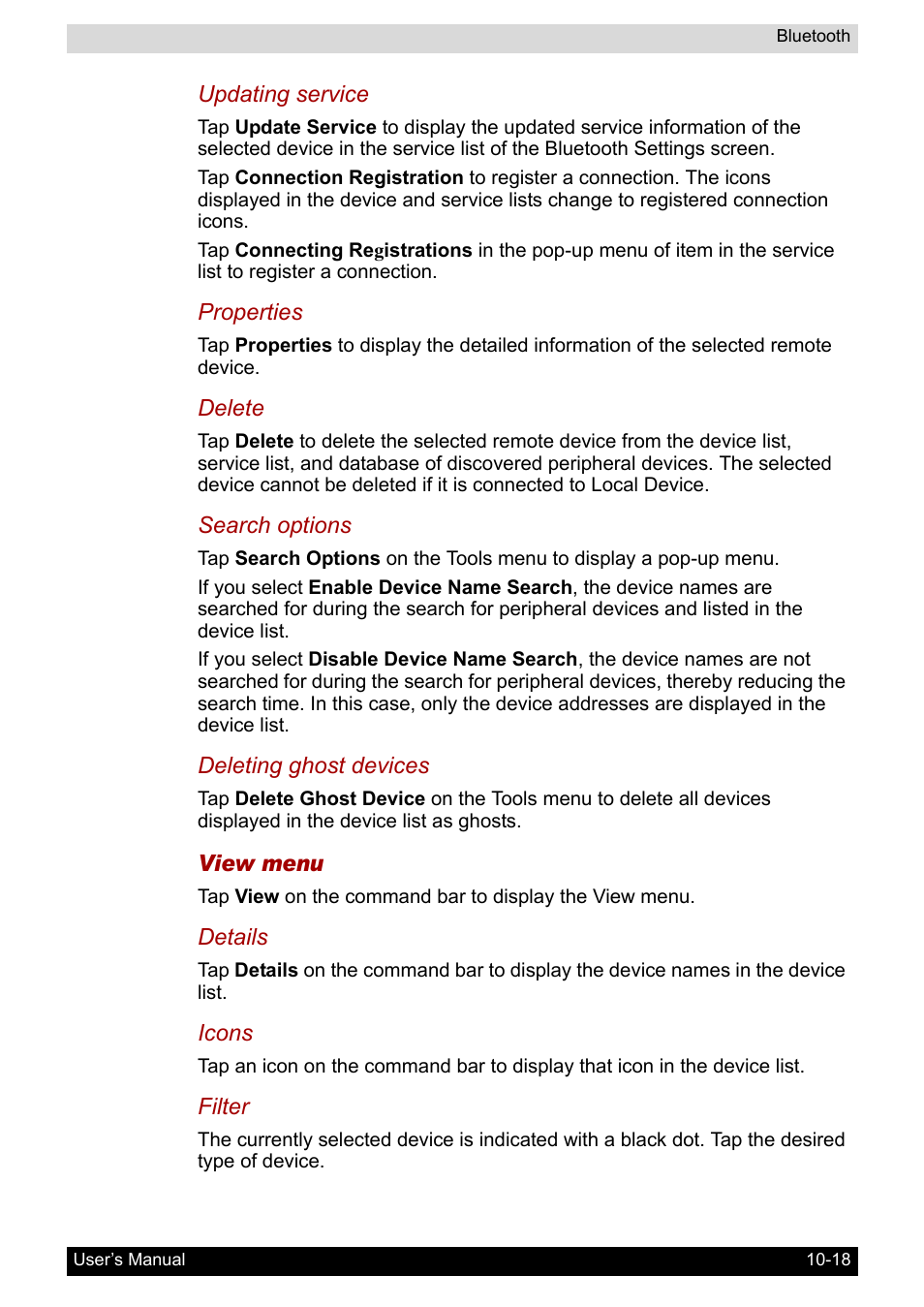Toshiba Pocket PC e800 User Manual | Page 152 / 223