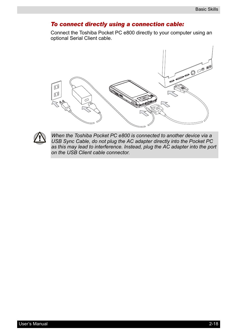 Toshiba Pocket PC e800 User Manual | Page 36 / 223
