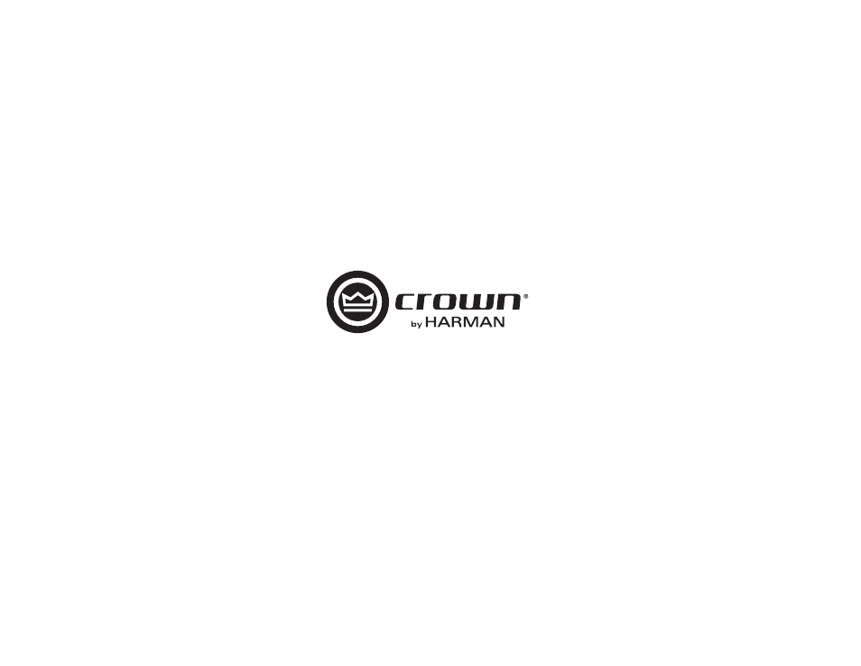 Crown Audio Macro Tech i Series User Manual | Page 52 / 52