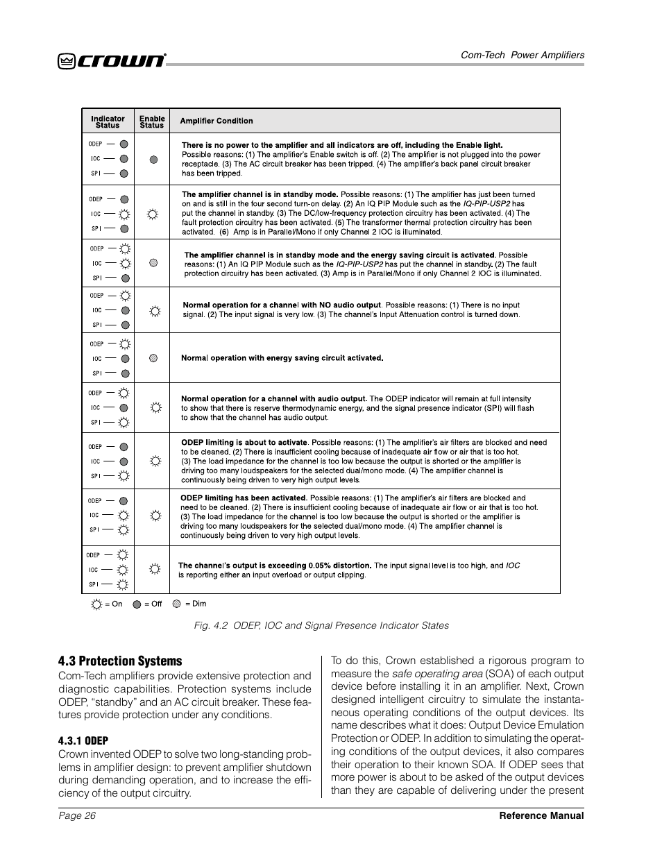 Crown Audio Com-Tech "10 Series" User Manual | Page 26 / 51