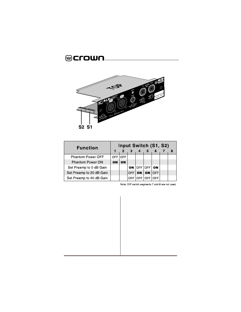 Crown Audio IQ-P.I.P.-SMT User Manual | Page 20 / 39