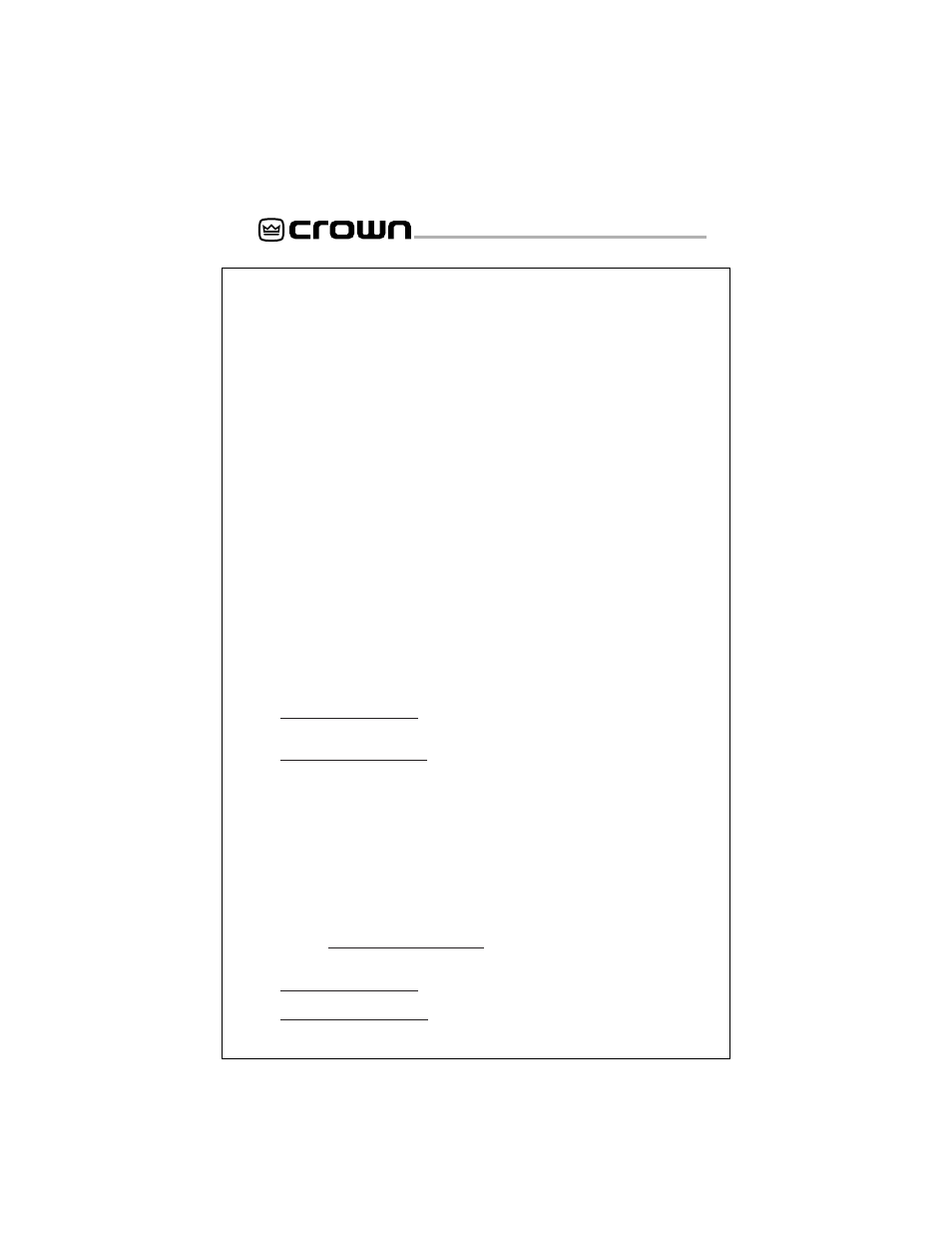Quick install procedure | Crown Audio IQ-P.I.P.-SMT User Manual | Page 4 / 39