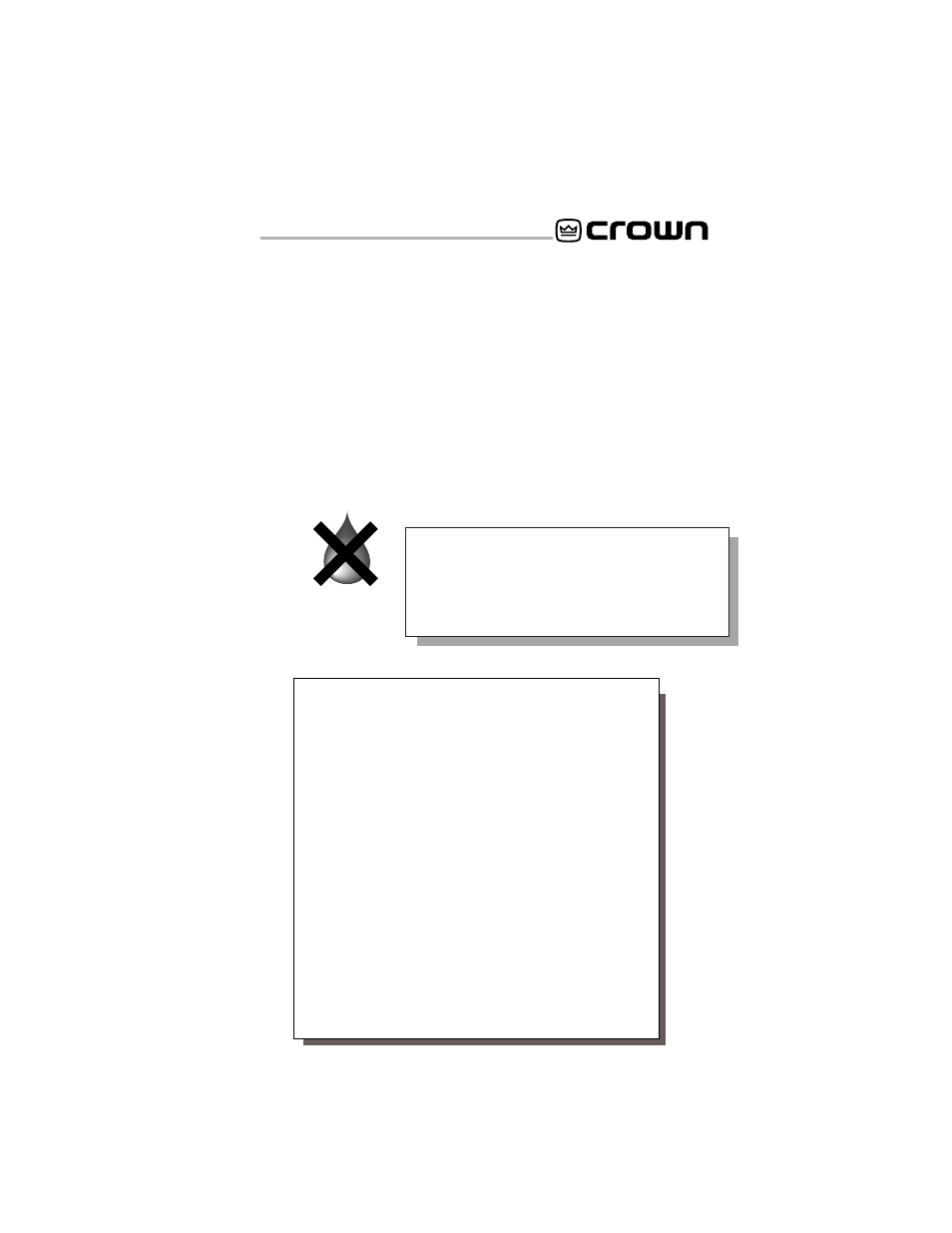Warning | Crown Audio IQ-P.I.P.-SMT User Manual | Page 5 / 39