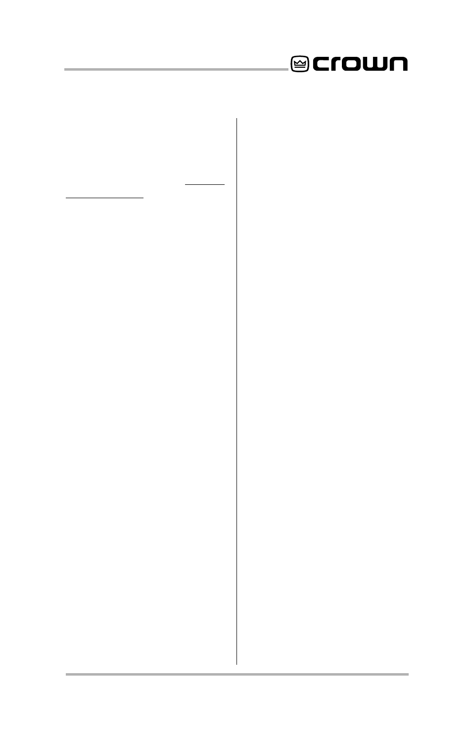 Crown Audio P.I.P.-PA User Manual | Page 9 / 20