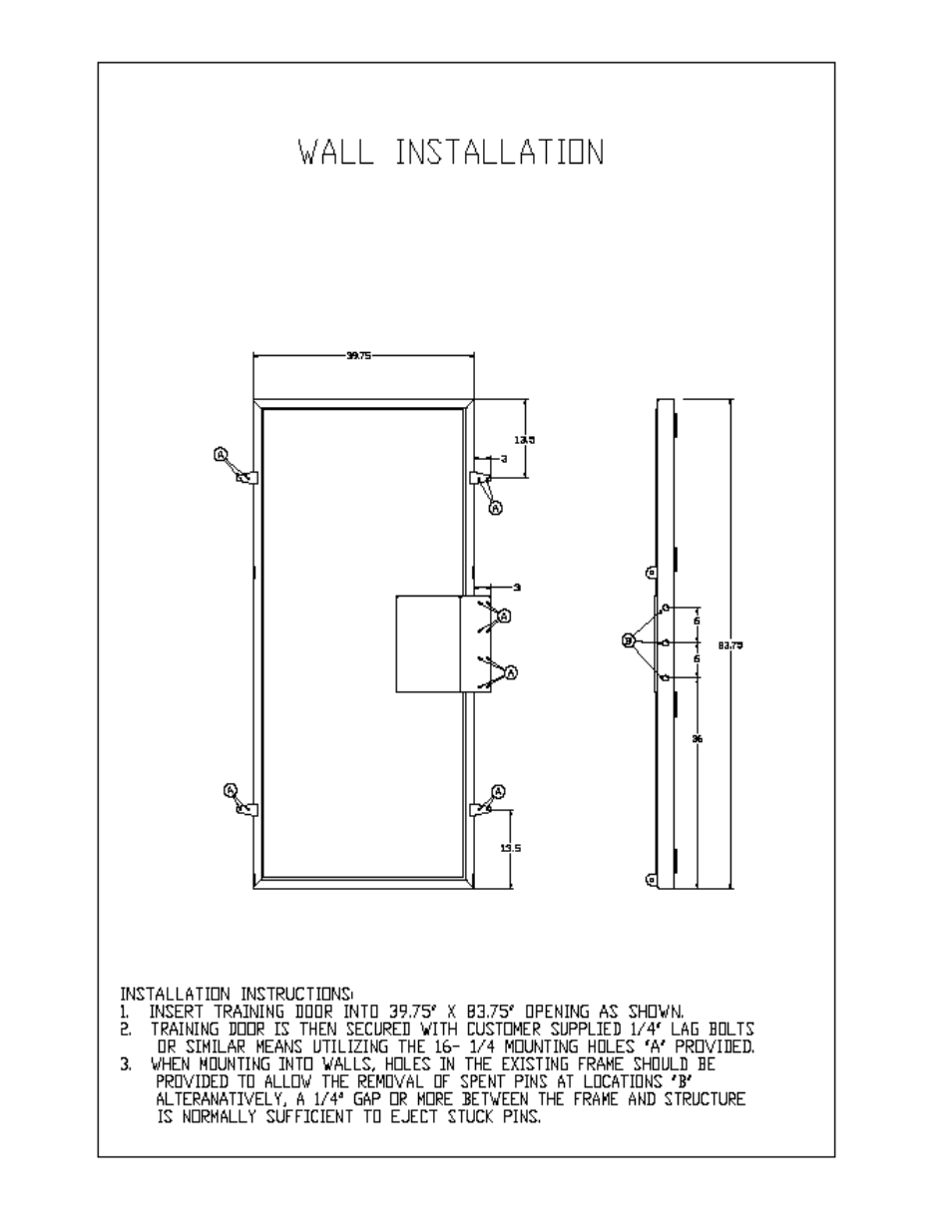 Breaching Technologies Shotgun Breaching Door User Manual | Page 2 / 9