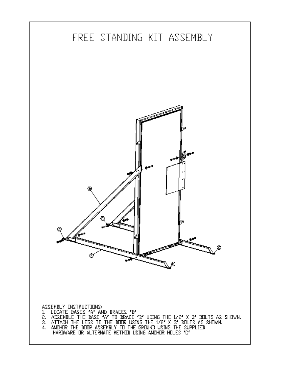 Breaching Technologies Shotgun Breaching Door User Manual | Page 4 / 9