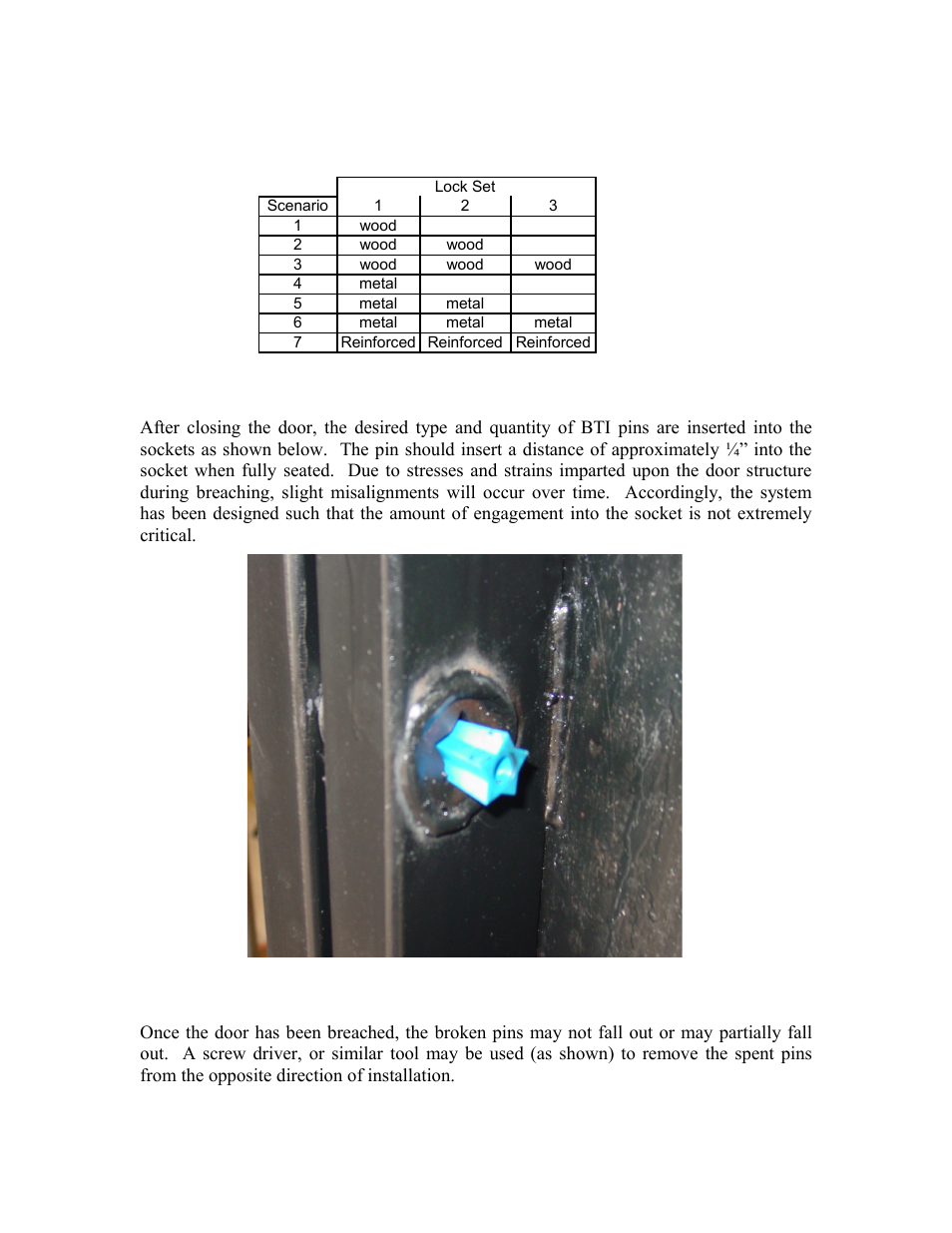 Breaching Technologies Ram Breaching Door User Manual | Page 7 / 10