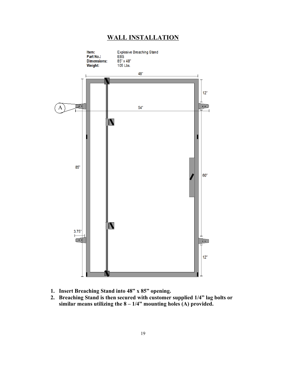 Breaching Technologies Explosive Breaching Kit User Manual | Page 19 / 19