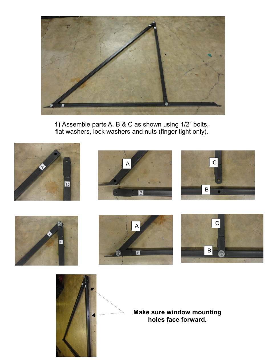 Slide 2 | Breaching Technologies Breaching Window Stand User Manual | Page 2 / 4