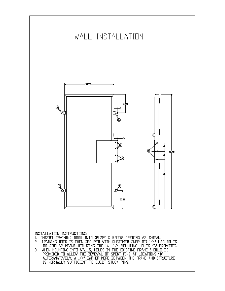 Breaching Technologies Saloon Explosive Breaching Door User Manual | Page 2 / 14