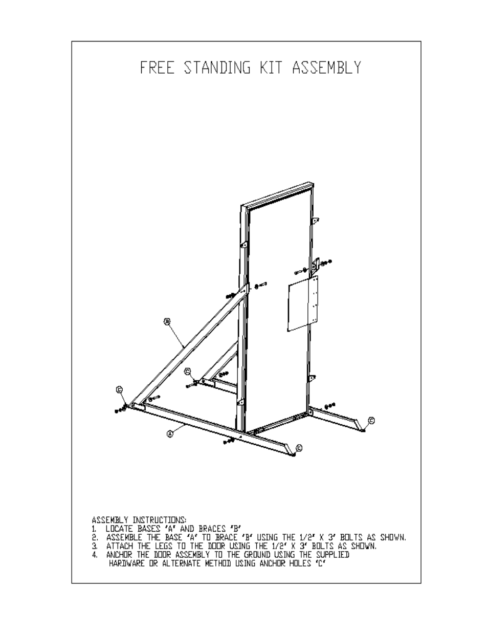 Breaching Technologies Saloon Explosive Breaching Door User Manual | Page 4 / 14