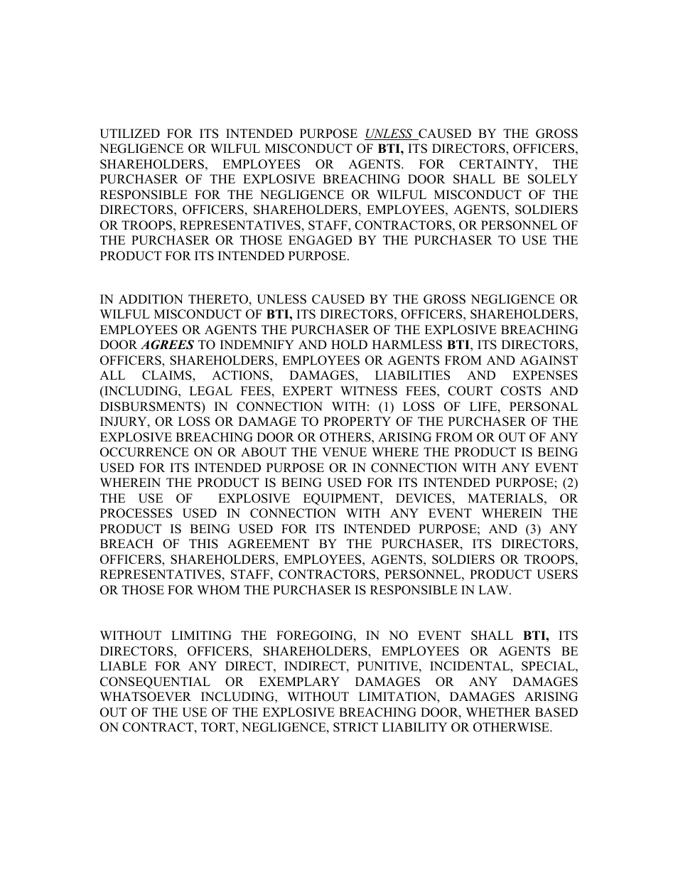 Breaching Technologies Saloon Explosive Breaching Door User Manual | Page 6 / 14