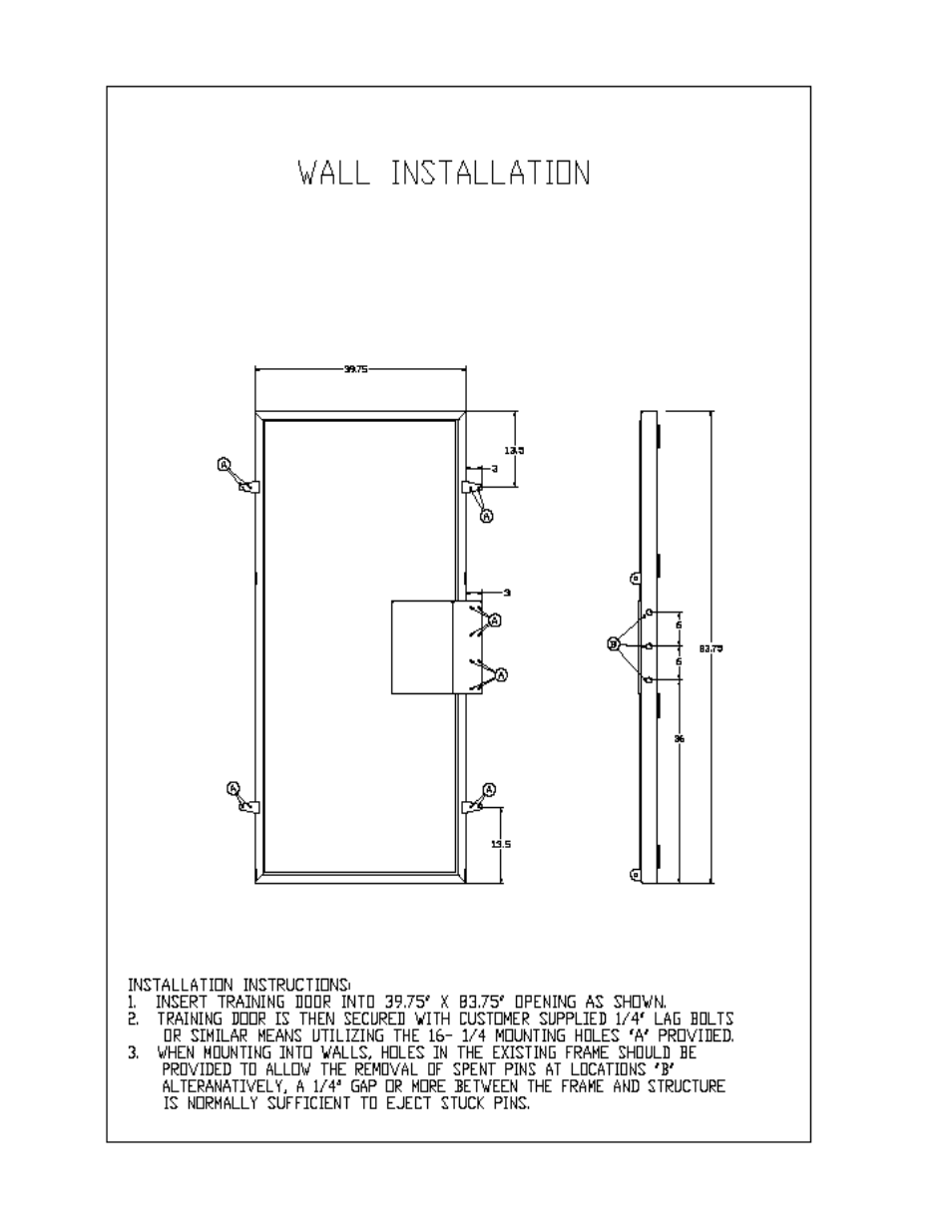 Breaching Technologies Lock Explosive Breaching Door User Manual | Page 2 / 13