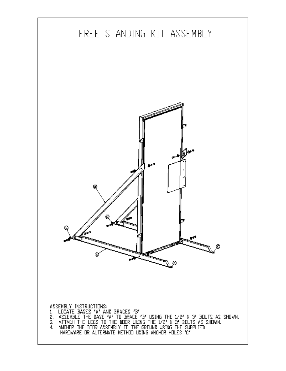 Breaching Technologies Lock Explosive Breaching Door User Manual | Page 4 / 13