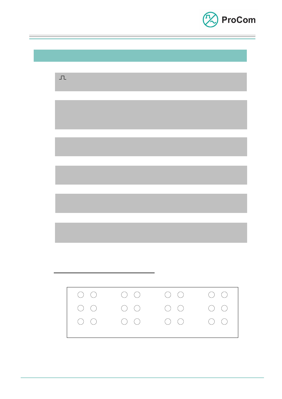 Data sheet, Dss1 | Procom DSS1 User Manual | Page 7 / 9