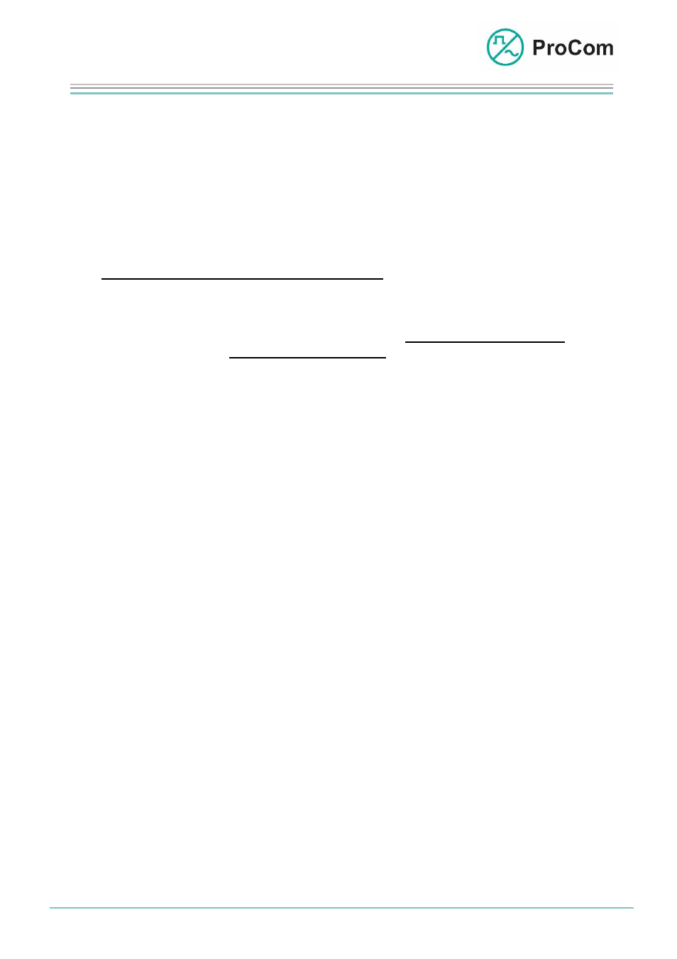 Data sheet, 4ios | Procom 4IOS User Manual | Page 5 / 8
