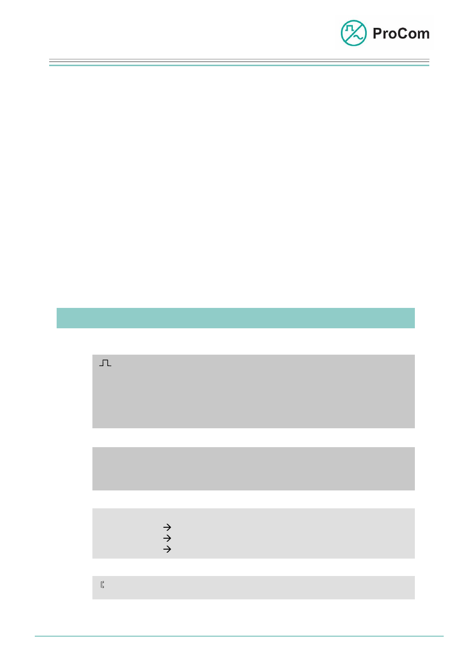 Data sheet, Cpu1 | Procom CPU1 User Manual | Page 3 / 4