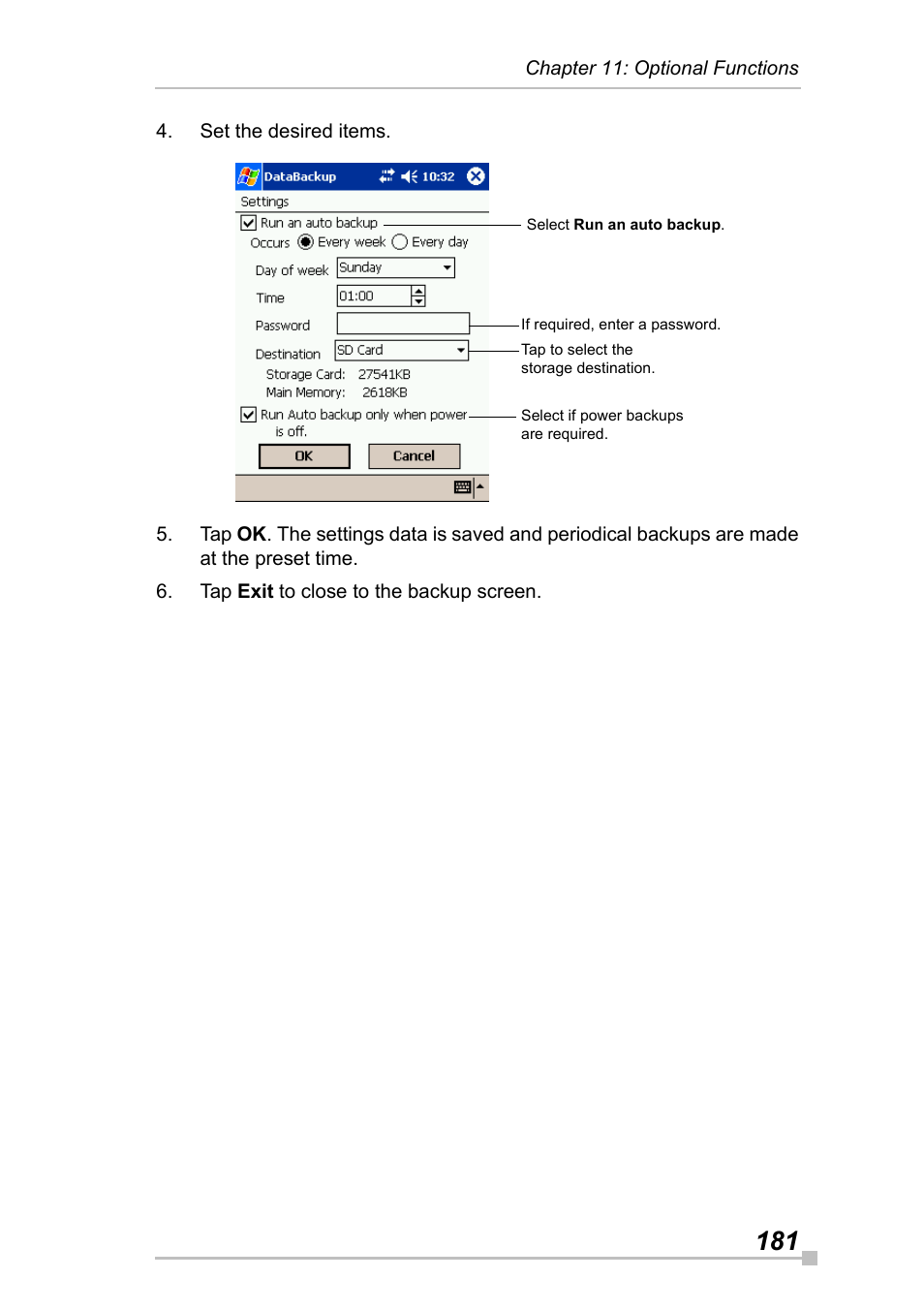 Toshiba Pocket Pc e830 User Manual | Page 181 / 228