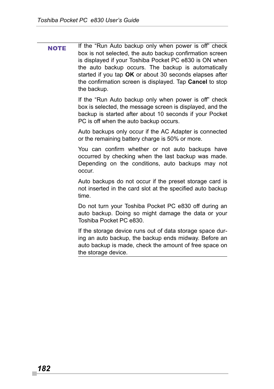 Toshiba Pocket Pc e830 User Manual | Page 182 / 228