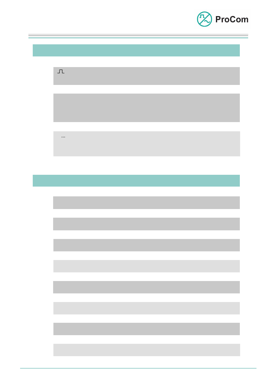 Data sheet, 24li, Technical data | Procom 24LI User Manual | Page 4 / 4