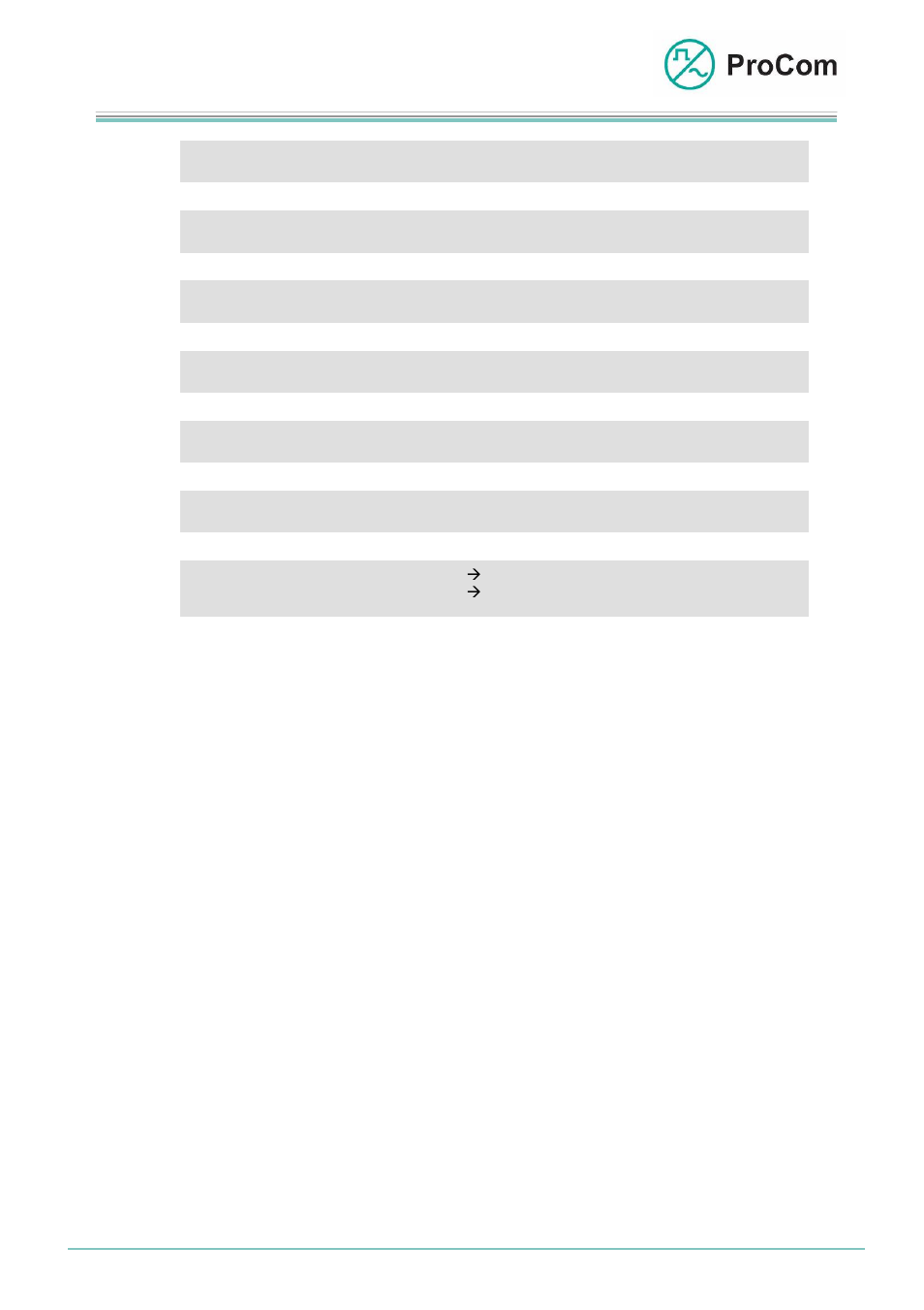 Data sheet, S0 attachment | Procom S0 Attachment User Manual | Page 10 / 10