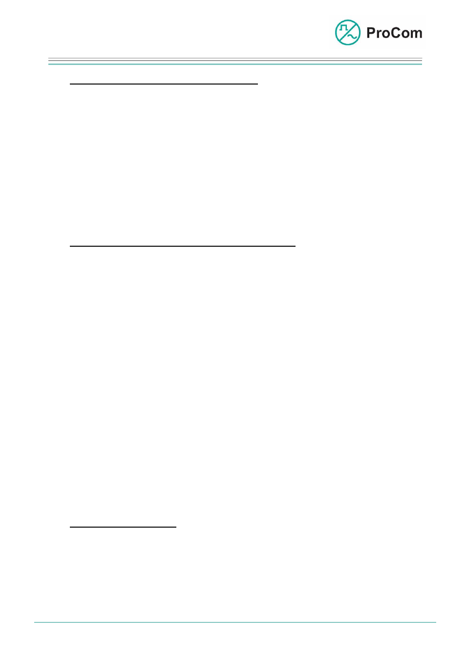 Data sheet, 4lsl | Procom 4LSL User Manual | Page 5 / 7