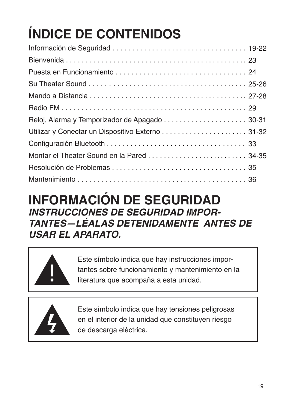 iSound Theater Sound - Manual User Manual | Page 19 / 55