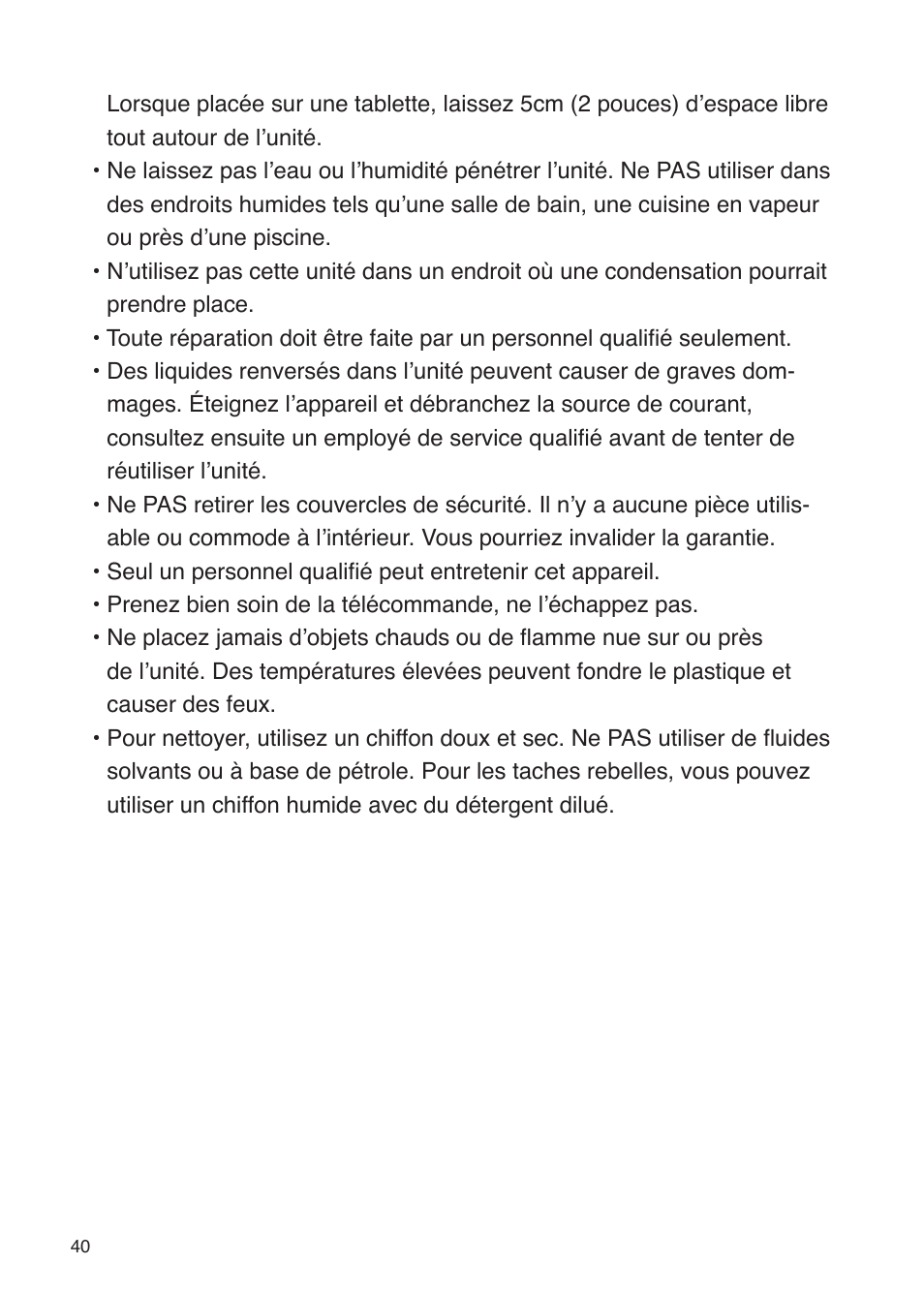 iSound Theater Sound - Manual User Manual | Page 40 / 55