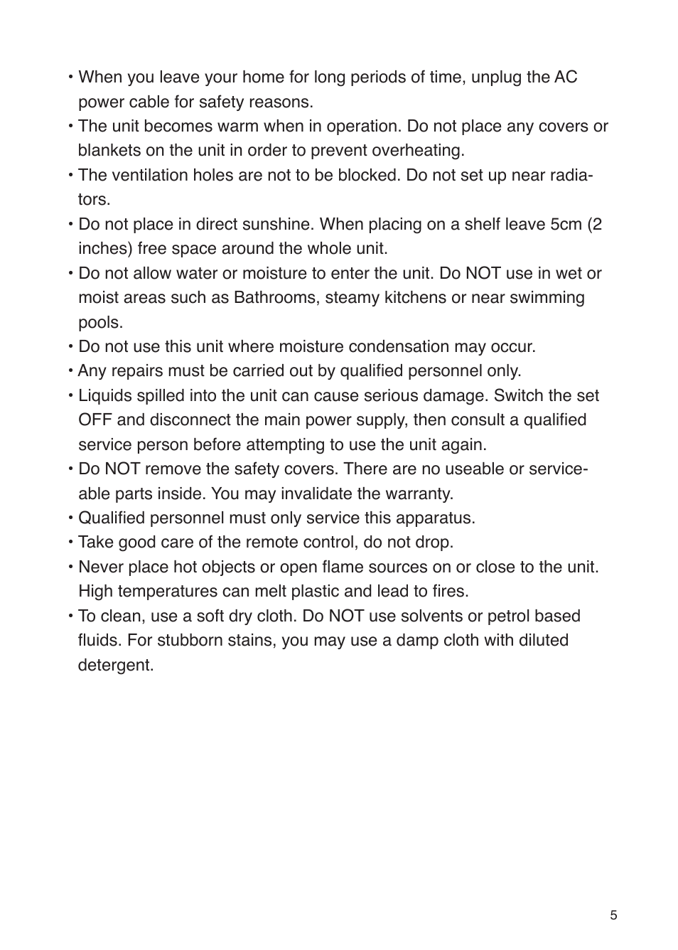 iSound Theater Sound - Manual User Manual | Page 5 / 55