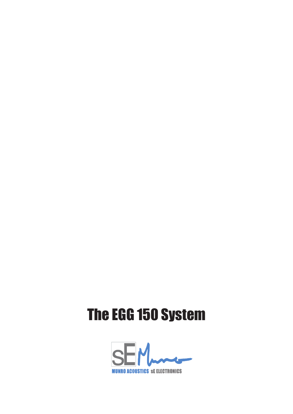 sE Electronics Munro Egg 150 User Manual | Page 12 / 12