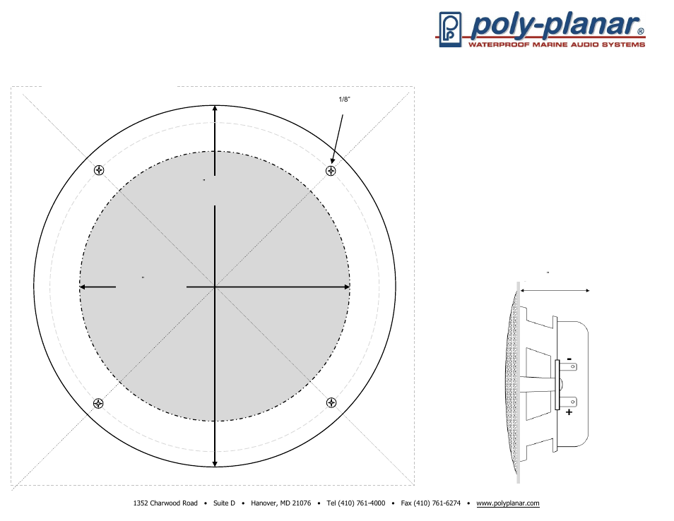 PolyPlanar MA4055 User Manual | 1 page